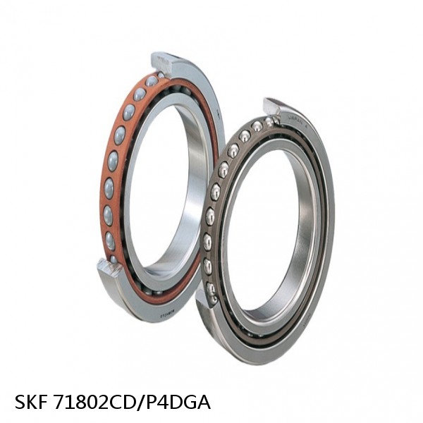 71802CD/P4DGA SKF Super Precision,Super Precision Bearings,Super Precision Angular Contact,71800 Series,15 Degree Contact Angle #1 image