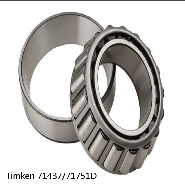 71437/71751D Timken Tapered Roller Bearing #1 image